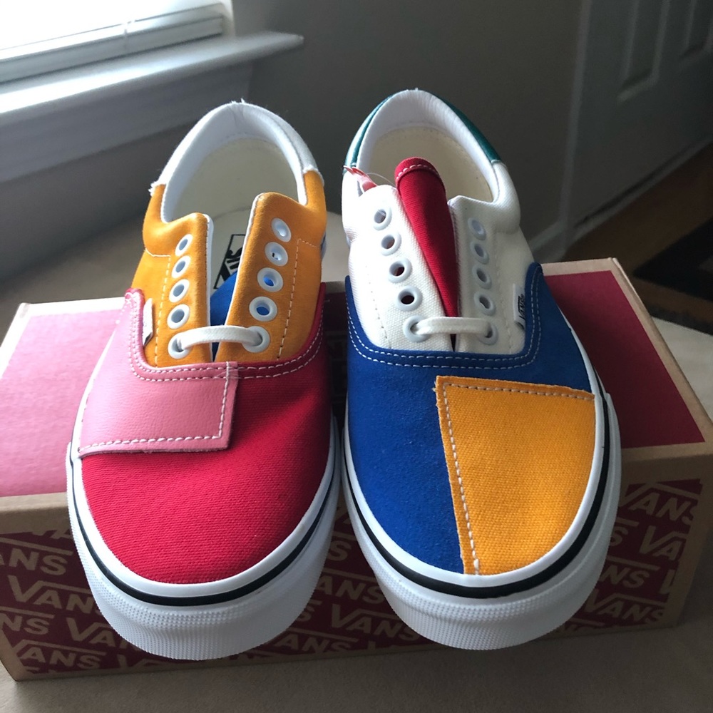 Patchwork Era Vans
